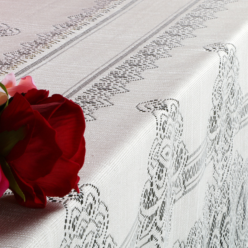 Husă de pian în stil european, cu dantelă florală, protecție împotriva prafului pentru mobilier de exterior