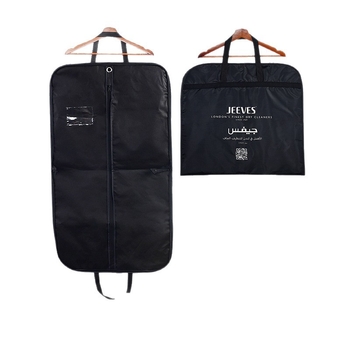 Geantă personalizată pentru costum din poliester Oxford, protecție împotriva prafului, respirabilă, rezistentă la umezeală, husă de praf cu fermoar pentru depozitare acasă a hainelor
