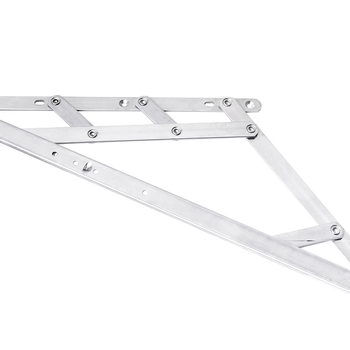 Set de accesorii pentru uși și ferestre din oțel inoxidabil, tijă cu șapte legături, sprijin glisant pentru fereastră, braț de susținere împotriva vântului și balam praf pentru partea superioară și inferioară