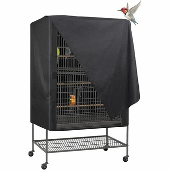 Acoperire pentru cușcă de păsări outdoor, respirabilă, blocare a luminii, impermeabilă și rezistentă la praf.