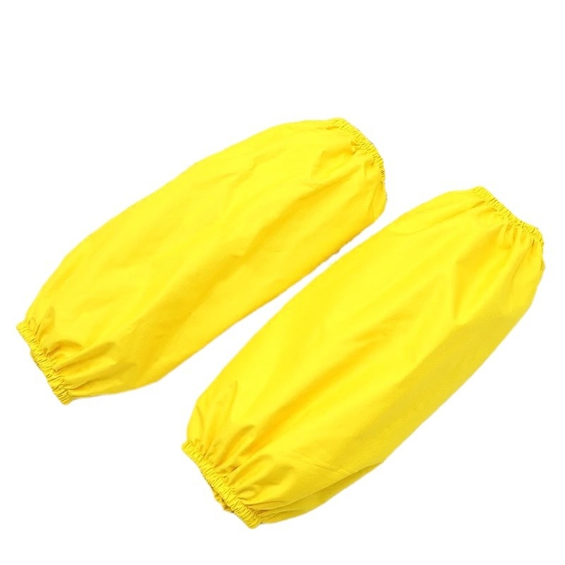 Dospelý vodotesný PVC rukáv, elastický manžet, voľný strih, jednofarebná farba, univerzálna veľkosť