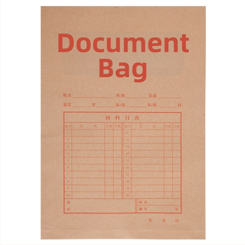 Yixinghua A4 archívna zložka, 400 g kraft papier, B- trieda bez kyselín, extra hrubá