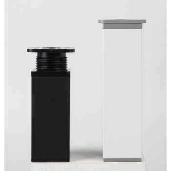 Picioare pentru dulap din aliaj de aluminiu, rotunde, pentru mobilier și baie