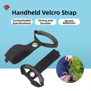 ťažkoodolný prenášací Velcro pás s držadlom na ukladanie káblov
