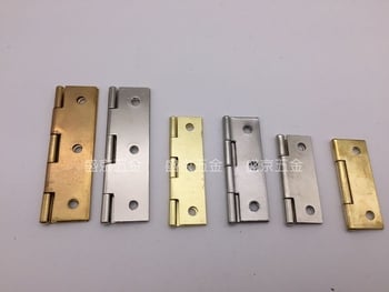 Tongye pentru dulapuri, 2/2,5/3 inch, cromate și placate cu aur, balamale sudate pentru ușile mobilierului și ferestre