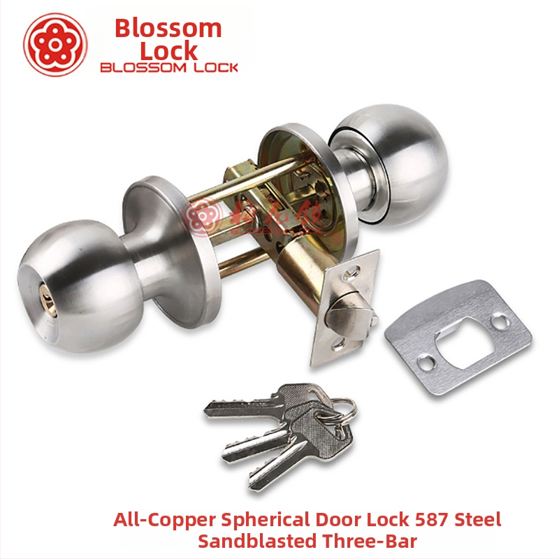 Plum Lock guľová zámka pre vnútorné dvere, do spálne – proti krádeži, model 587