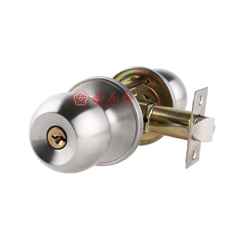 Plum Lock încuietoare sferică pentru ușa interioară de dormitor – protecție împotriva furtului, model 587