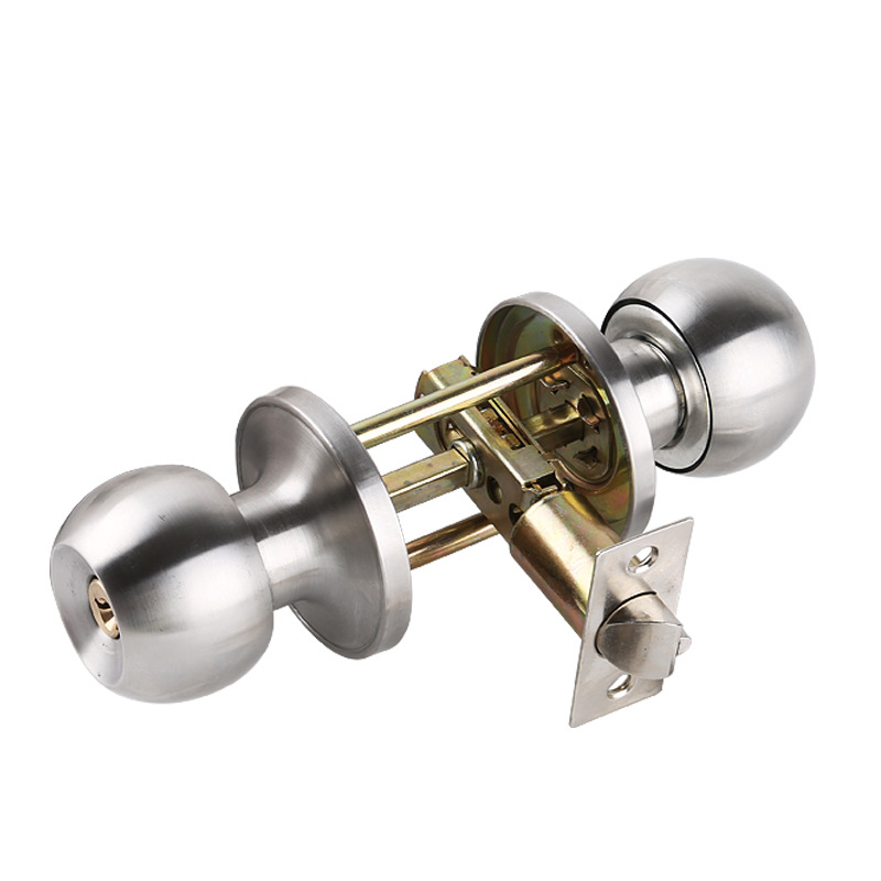 Plum Lock încuietoare sferică pentru ușa interioară de dormitor – protecție împotriva furtului, model 587