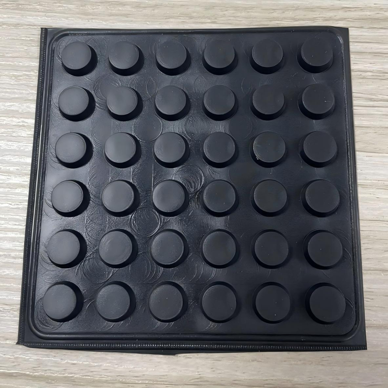 Protector cilindric din silicon negru, autoadeziv, absorbant fonic, 12×4 mm, pentru mânerele mobilierului, ușile de dulap și frigider