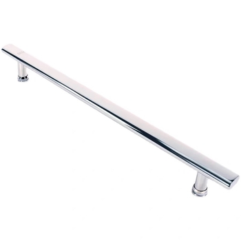 Bifan mâner din oțel inoxidabil 304 pentru ușa din sticlă a cabinei de duș, mâner glisant pentru baie, distanța dintre găuri 440 mm, design modern minimalist