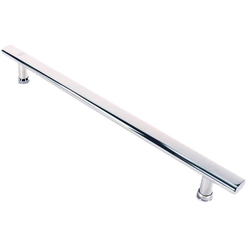 Bifan mâner din oțel inoxidabil 304 pentru ușa din sticlă a cabinei de duș, mâner glisant pentru baie, distanța dintre găuri 440 mm, design modern minimalist