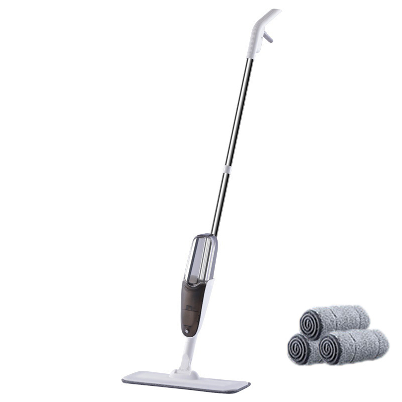 Mop cu pulverizare de apă pentru dezinfectare, utilizare duală uscat-umed, mop plat pentru uz casnic
