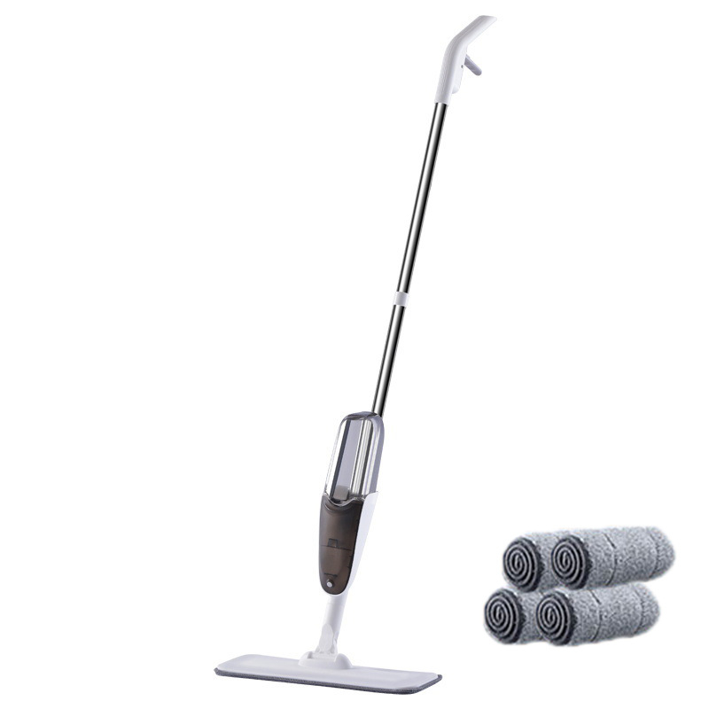 Mop cu pulverizare de apă pentru dezinfectare, utilizare duală uscat-umed, mop plat pentru uz casnic