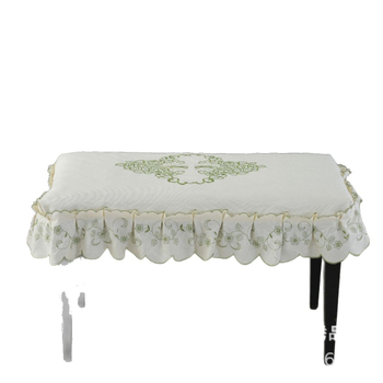 Husă pentru pian, design simplu și modern, broderie decupată, protecție împotriva prafului, husă parțială