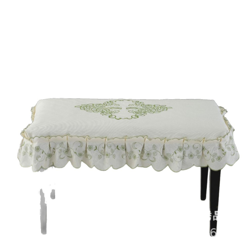 Husă pentru pian, design simplu și modern, broderie decupată, protecție împotriva prafului, husă parțială