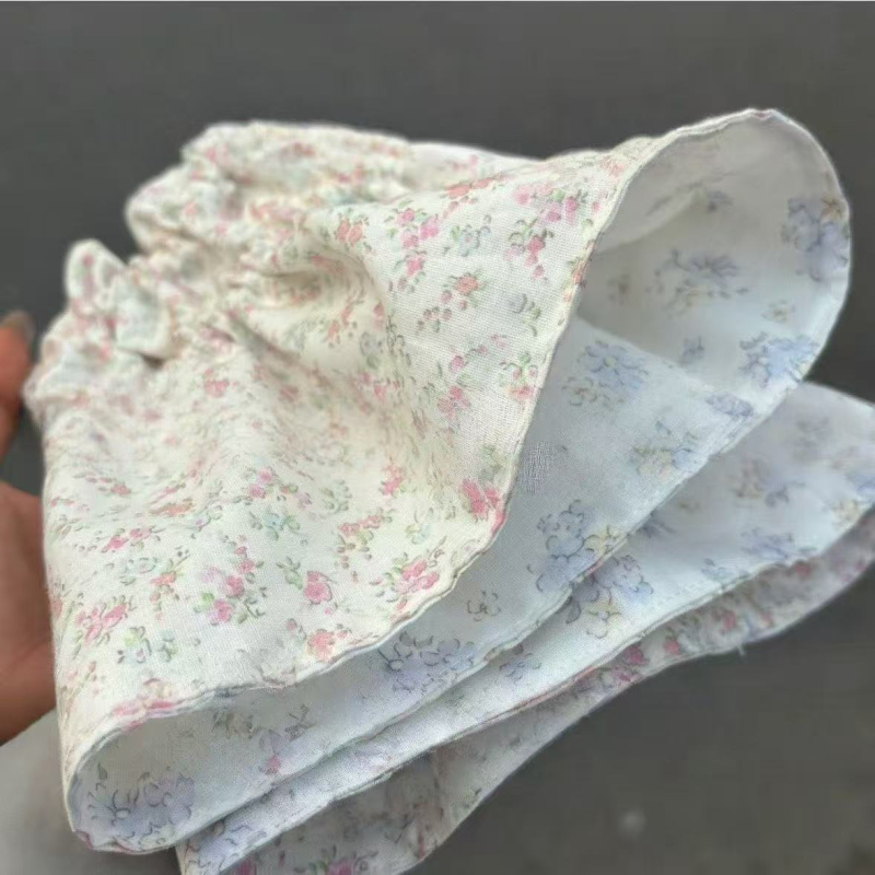 Manșete din material drăguț, în stil japonez, cu utilizare dublă, pentru primăvară