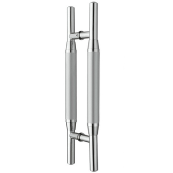 Mâner din oțel inoxidabil cu bandă pentru uși din sticlă, design minimalist modern