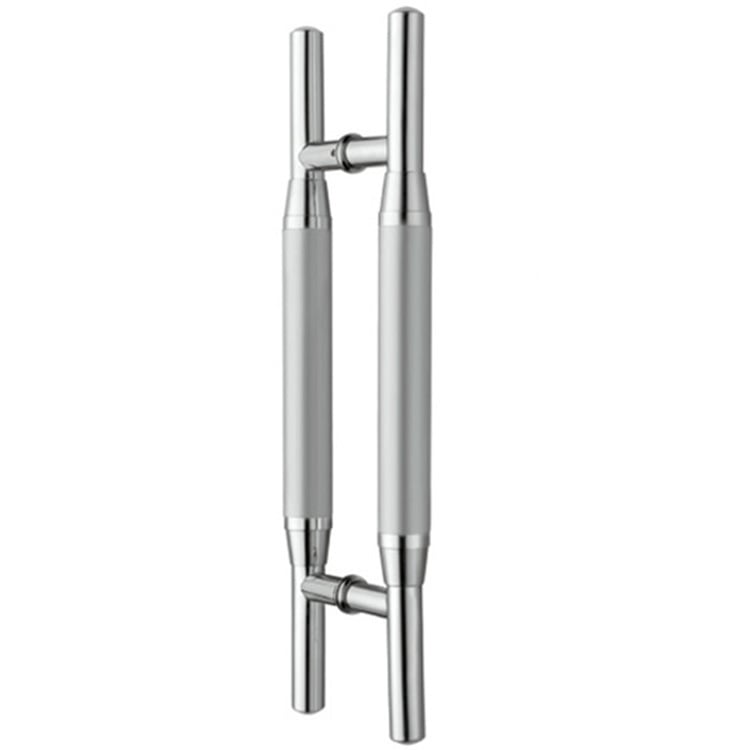 Mâner din oțel inoxidabil cu bandă pentru uși din sticlă, design minimalist modern