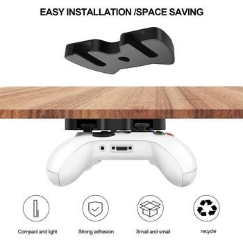 Raft de depozitare pentru controlere, montat sub birou, pentru Switch Pro și Xbox Series X