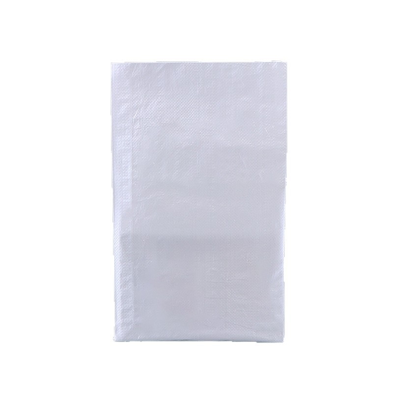 Sac textil laminat, grosime personalizată, impermeabil pentru ambalarea furajelor, finisaj alb cu textură de piele de șarpe