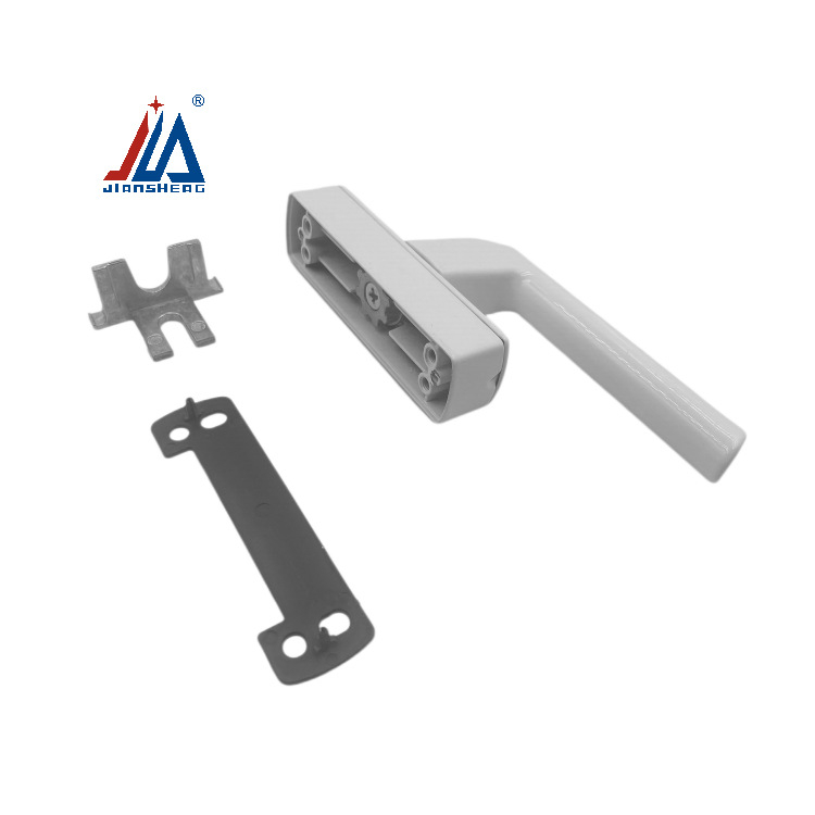 Set de mânere pentru uși și ferestre din aluminiu cu despărțire termică, Jiansheng, model LS830, deschidere interioară/înclinare