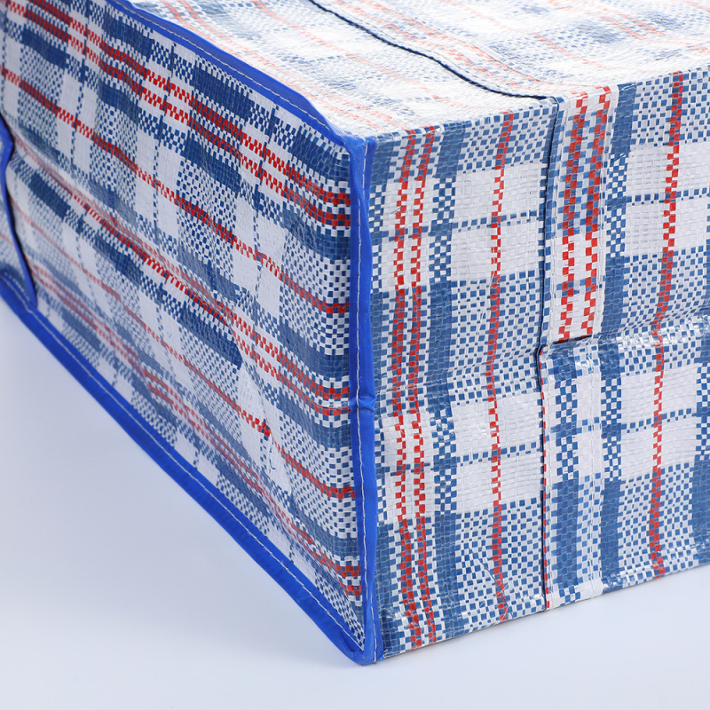 Pungi groase din plastic PP, personalizate, mari, cu model de piele de șarpe, pentru mutări, logistică și livrări express, pungi laminate impermeabile din plasă țesută
