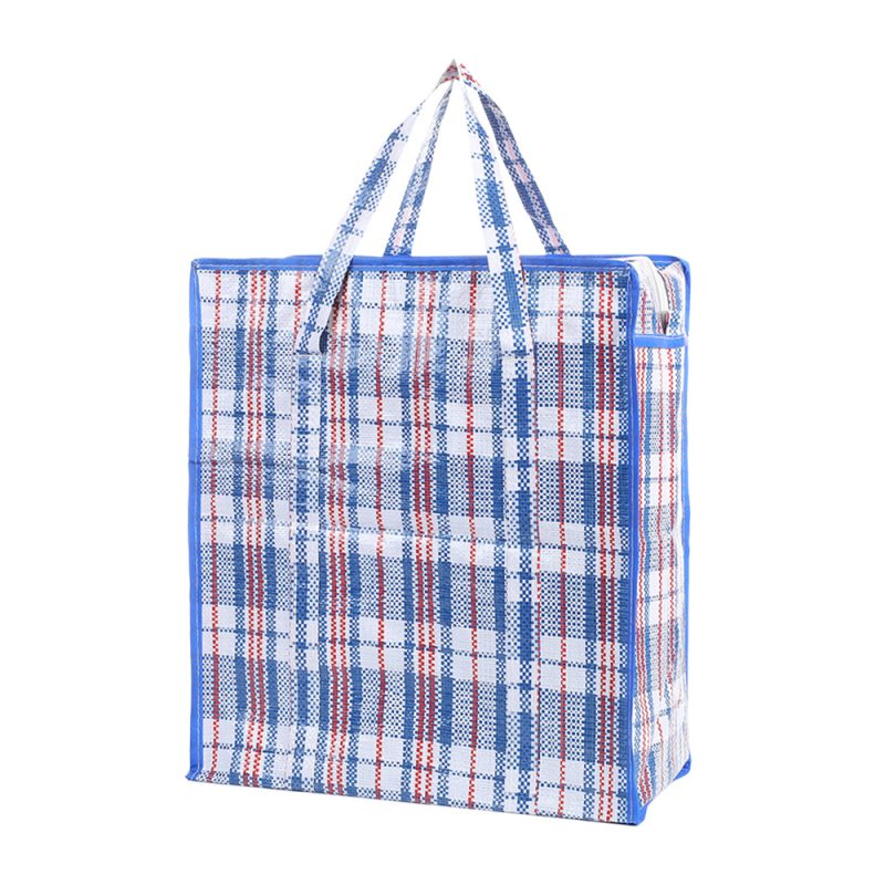 Pungi groase din plastic PP, personalizate, mari, cu model de piele de șarpe, pentru mutări, logistică și livrări express, pungi laminate impermeabile din plasă țesută