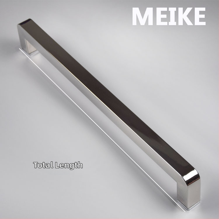 GL-MK440 304 nerezová oceľ, čierna rúčka na sklenené dvere so štvorhranovou rúrou, pre posuvné sprchové dvere a kúpeľňové dvere