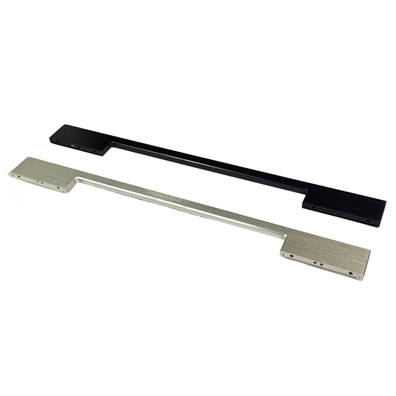 Mâner din aluminiu negru pentru uși, ferestre, dulapuri, garderobe, sertare și dulapuri pentru pantofi, cu lungime extinsă