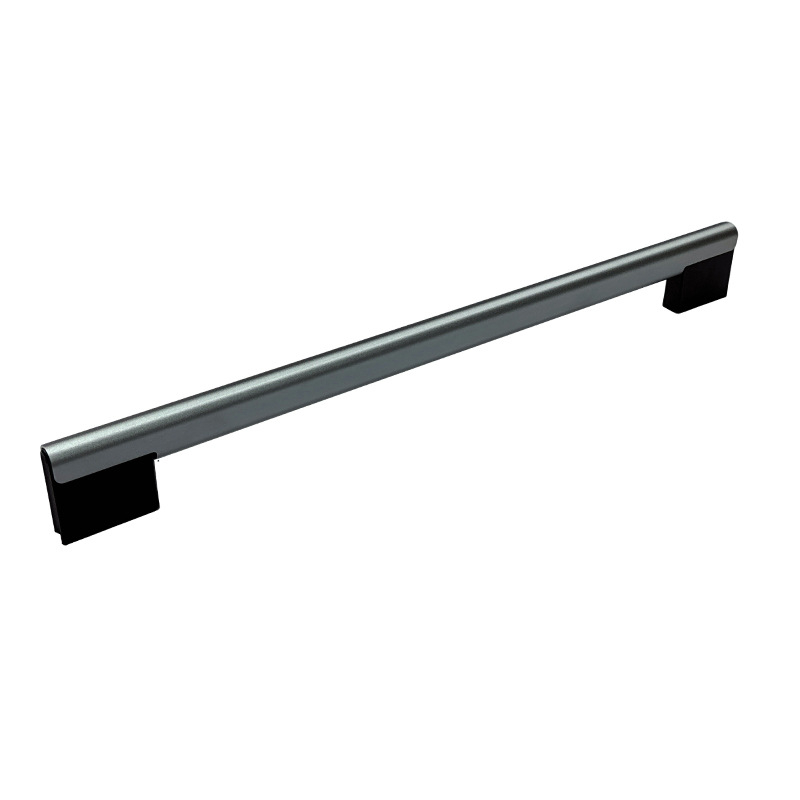 Mâner din aluminiu negru pentru uși, ferestre, dulapuri, garderobe, sertare și dulapuri pentru pantofi, cu lungime extinsă