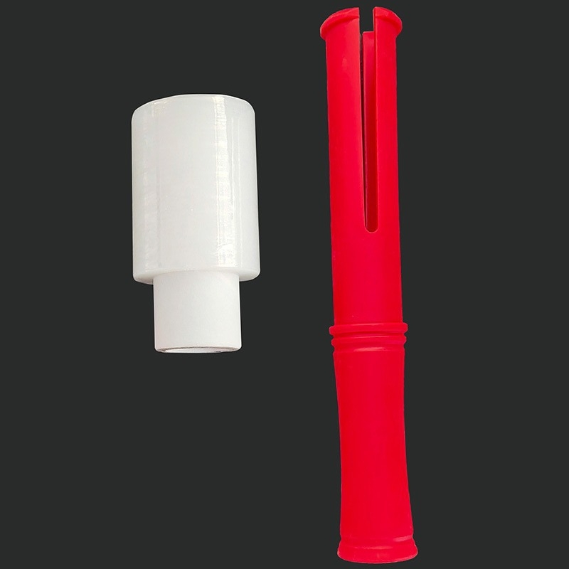Film stretch transparent PE/LDPE cu mâner din plastic, rolă mică autoadezivă pentru ambalare
