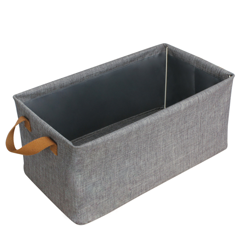 Cutie de depozitare pentru garderobă din material textil, pliabilă, fără capac, multifuncțională, portabilă