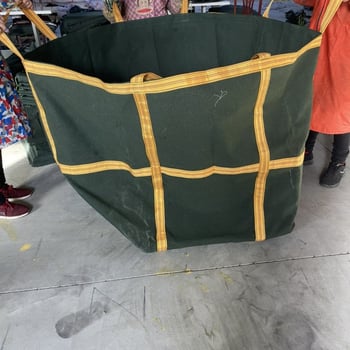 Sac de ton din pânză, rezistent la uzură, îngroșat, pentru construcții, logistică și mutări