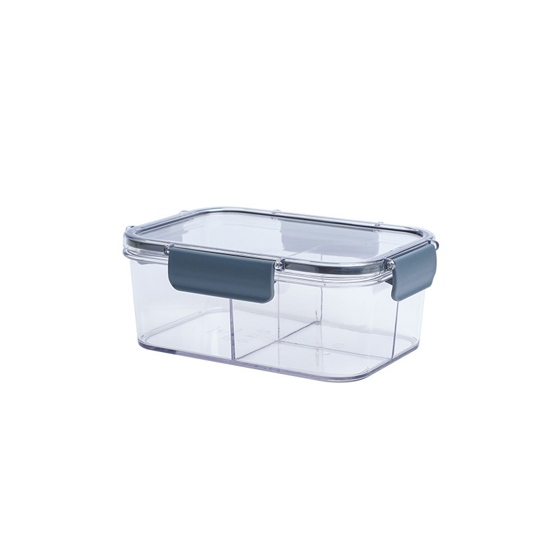 Cutie de păstrare a prospețimii pentru bucătărie, plastic alimentar transparent, cutie etanșă pentru fructe și prânz