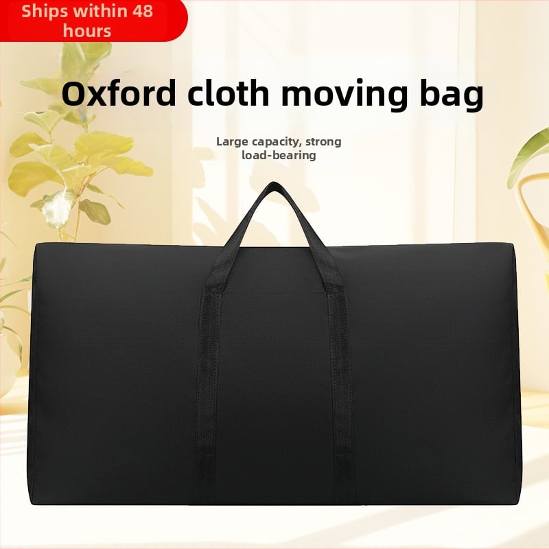 Geantă de mutare din pânză Oxford, capacitate mare, geantă de bagaje pentru haine și pături