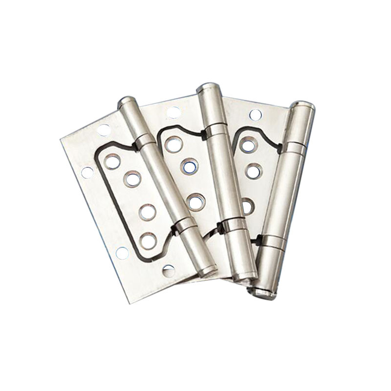 Balamale de ușă din oțel inoxidabil, 4 inch, tip 'letter hinge' pentru uși interioare, 304