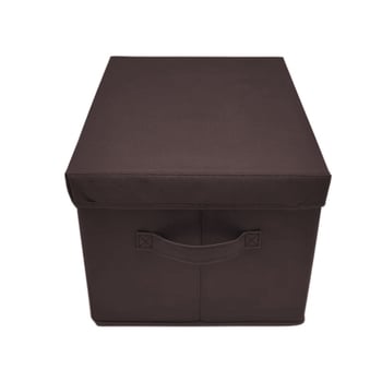 Cutie de depozitare pentru garderobă, cu sertar, din material Oxford, cu fereastră transparentă, capac, pliabilă, pentru haine, pantaloni și jucării