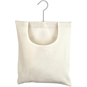 Sac de depozitare suspendabil din pânză pentru cleme de rufe, 32×27 cm, design modern minimalist