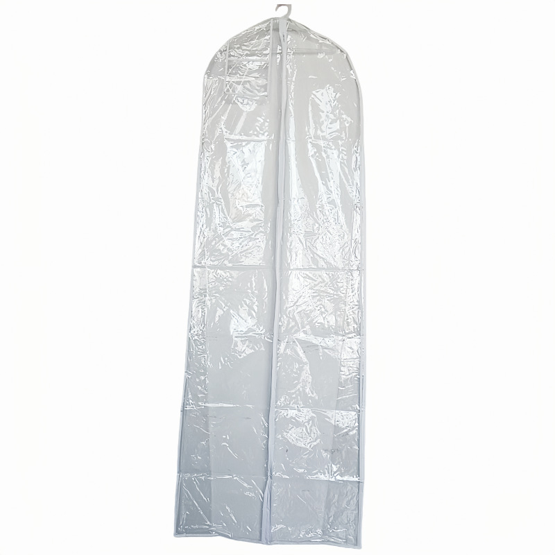 Husă transparentă din PVC pentru rochie de mireasă și Hanfu, sac de praf pentru rochia Xiuhe