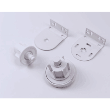 Meijia Window Decoration Capul ruloului pentru perdea cu set complet de accesorii pentru diametrele țevilor de 38 mm și 45 mm