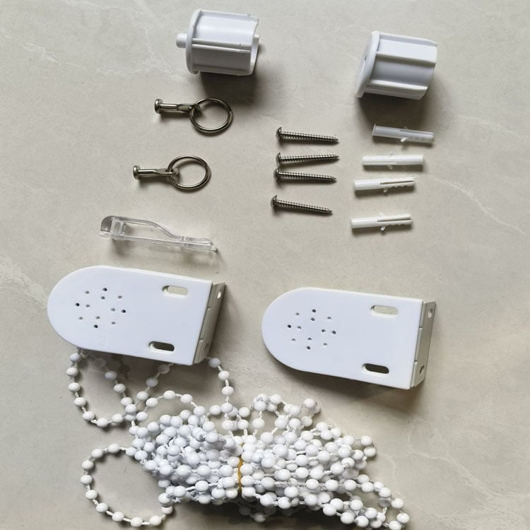 Accesorii robuste pentru rulouri de jaluzele: suporturi, funie de tracțiune și mecanism de ridicare cu capacitate mare