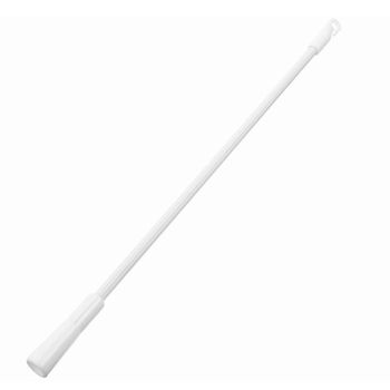 Bară de tras pentru rulouri din fibră de sticlă, albă, 43 cm, set de 2