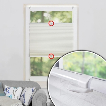 Set de 40 de piese pentru accesorii de perdele plisate, piese de înlocuire de 20 mm