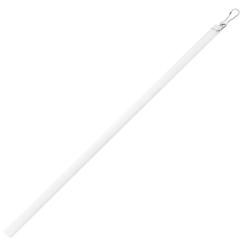 Bară de înclinare din acril, 43 cm, transparentă sau albă, accesorii pentru jaluzele