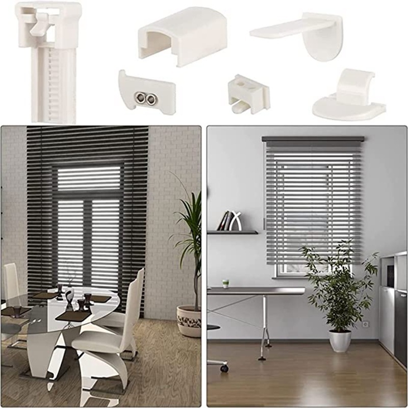 Set de 11 piese accesorii pentru jaluzele plisate de 20 mm – piese de înlocuire