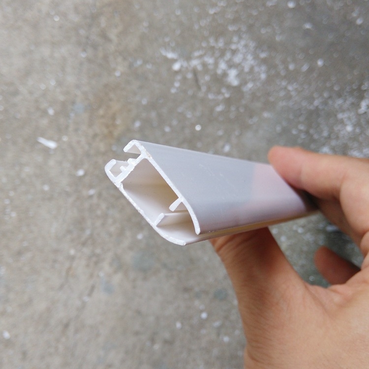Accesorii pentru jaluzele rulante: țeavă plată din plastic de 3 cm, PVC tijă inferioară