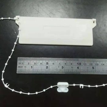 Set accesorii pentru perdele verticale de 127 mm — lanț inferior, 10 m, cleme cu mărgele (4)