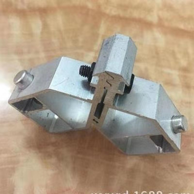 Serie de porți cu plasă diamant din aluminiu, piese de colț din aluminiu, dimensiuni variabile, set complet