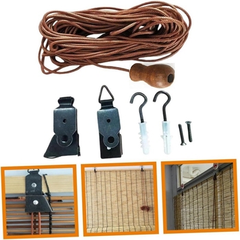 Kit accesorii pentru perdele din bambus pentru rulouri romane – piese de înlocuire