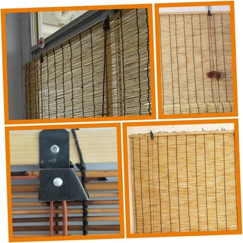 Kit accesorii pentru perdele din bambus pentru rulouri romane – piese de înlocuire
